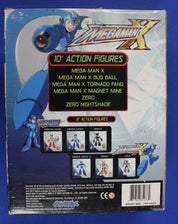 Mega Man X & Magnet Mine 10" Action Figure Lot of 2