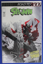 Spawn #296 & #298 B&W Variant Lot of 2 NM