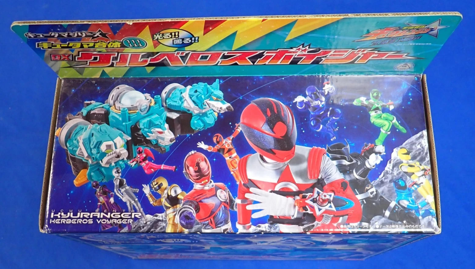 Bandai Power Rangers Cosmic Fury Deluxe Cerberus Voyager Complete Tested