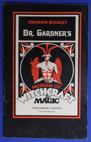 Dr. Gardner's Museum of Witchcraft & Magic Souvenir Booklet Fisherman's Wharf