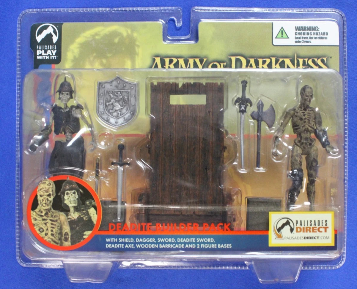 Palisades 2004 Army of Darkness lot of 3 Double Figures in Box and Sealed