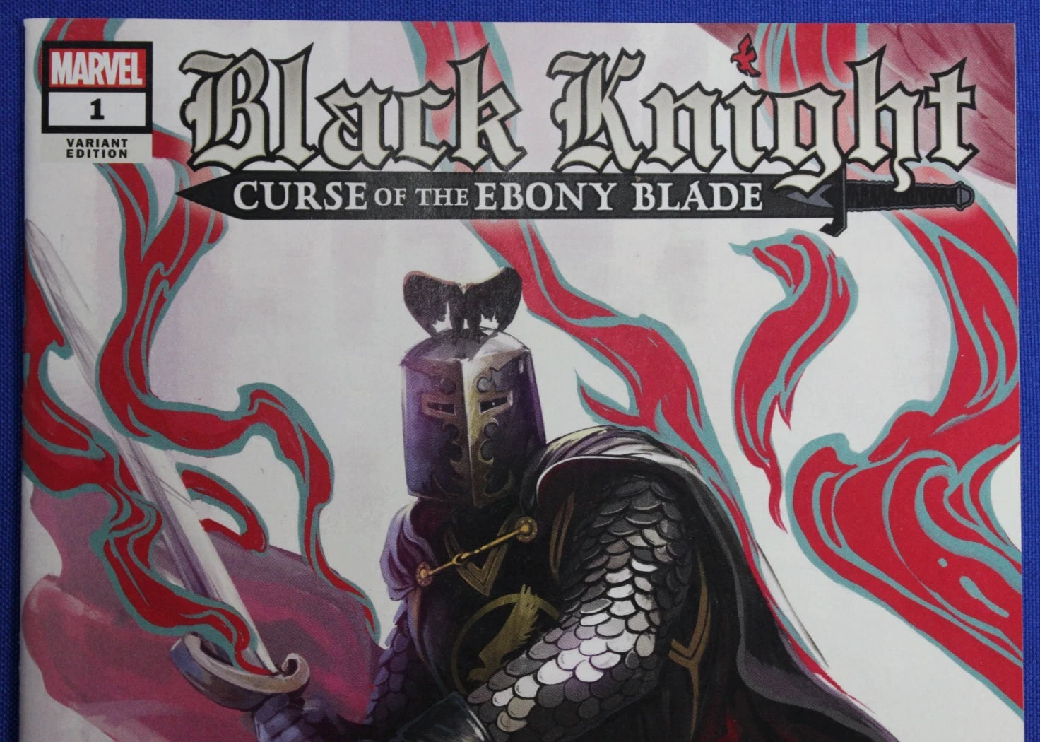 Black Knight Curse of the Ebony Blade #1 1:25 Stephanie Hans Variant VF/NM