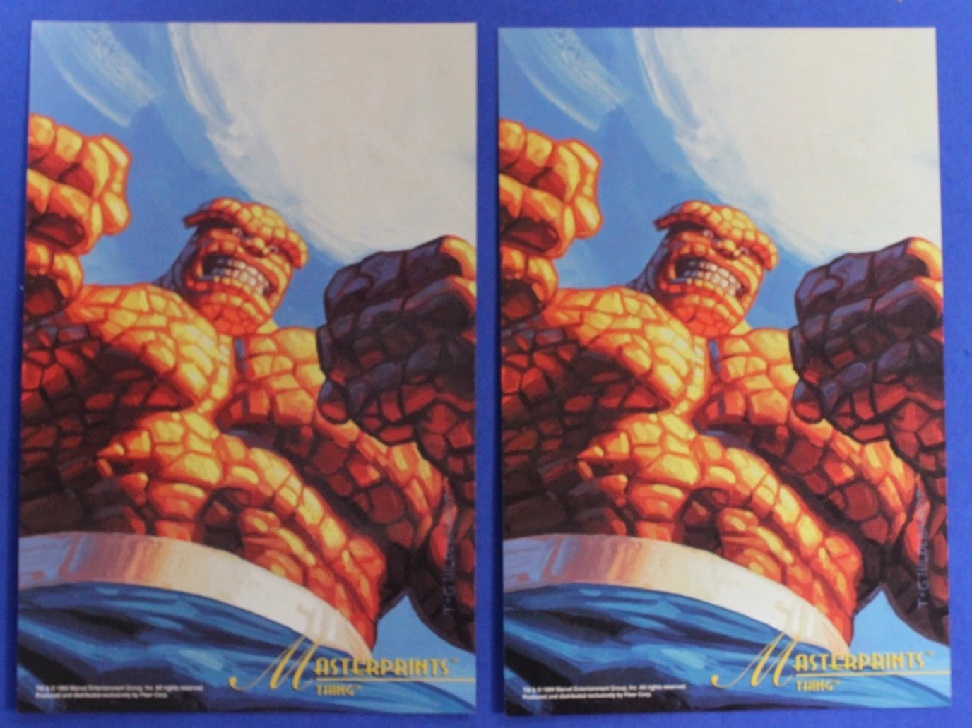 Marvel Masterprints Lot of 7 Prints + Extra