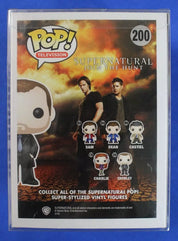 Red Eyes Crowley - POP! #200 Signed by Mark Sheppard