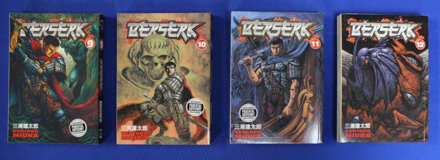 Berserk Vol 1-41 + Flame Dragon Knight English Manga Near Complete Paperback Set