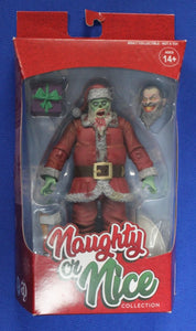 BBTS Fresh Monkey Naughty or Nice Collection Zombie Santa Figure Complete in Box