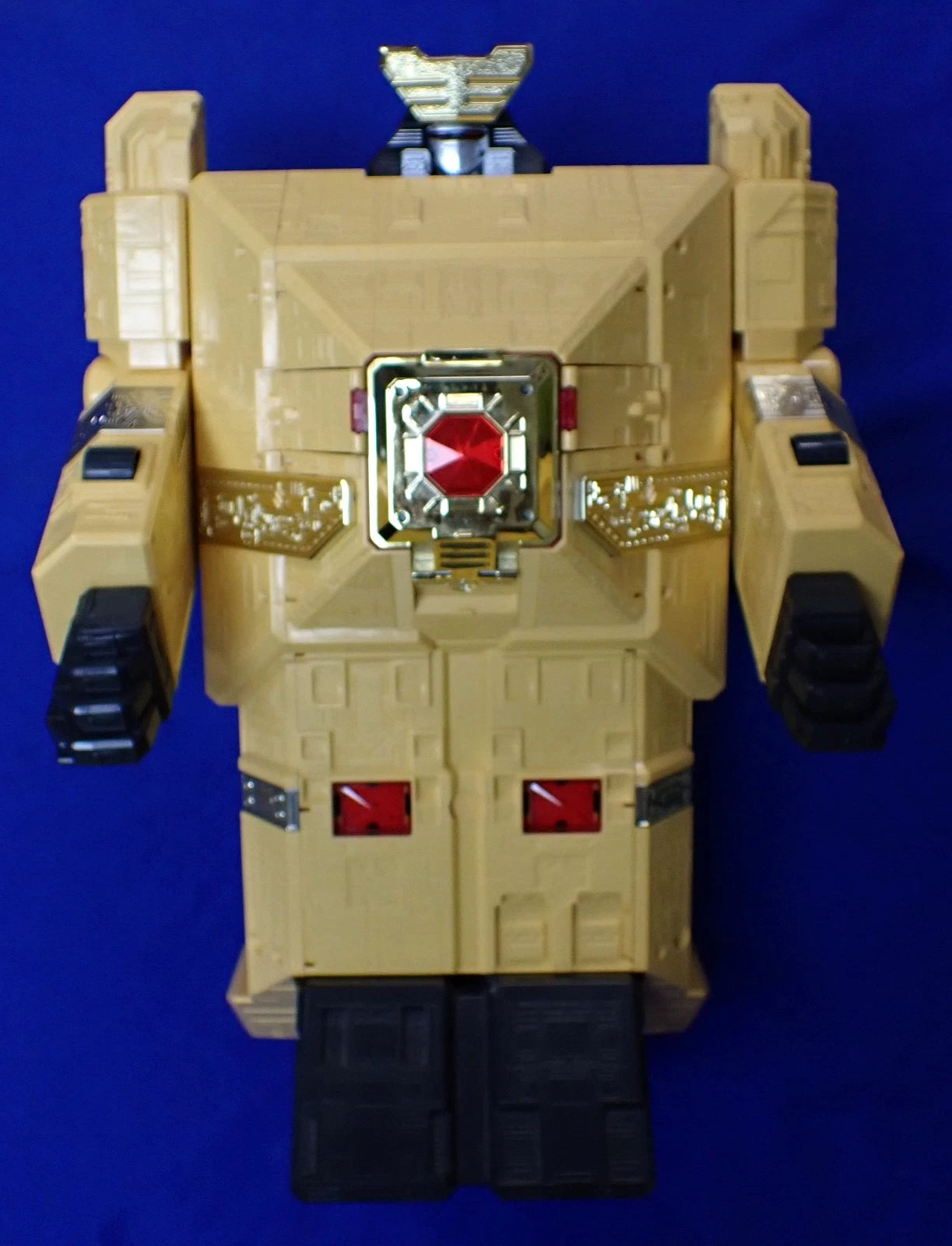 1996 Bandai Power Rangers Zeo Deluxe Pyramidas Carrier Megazord Complete