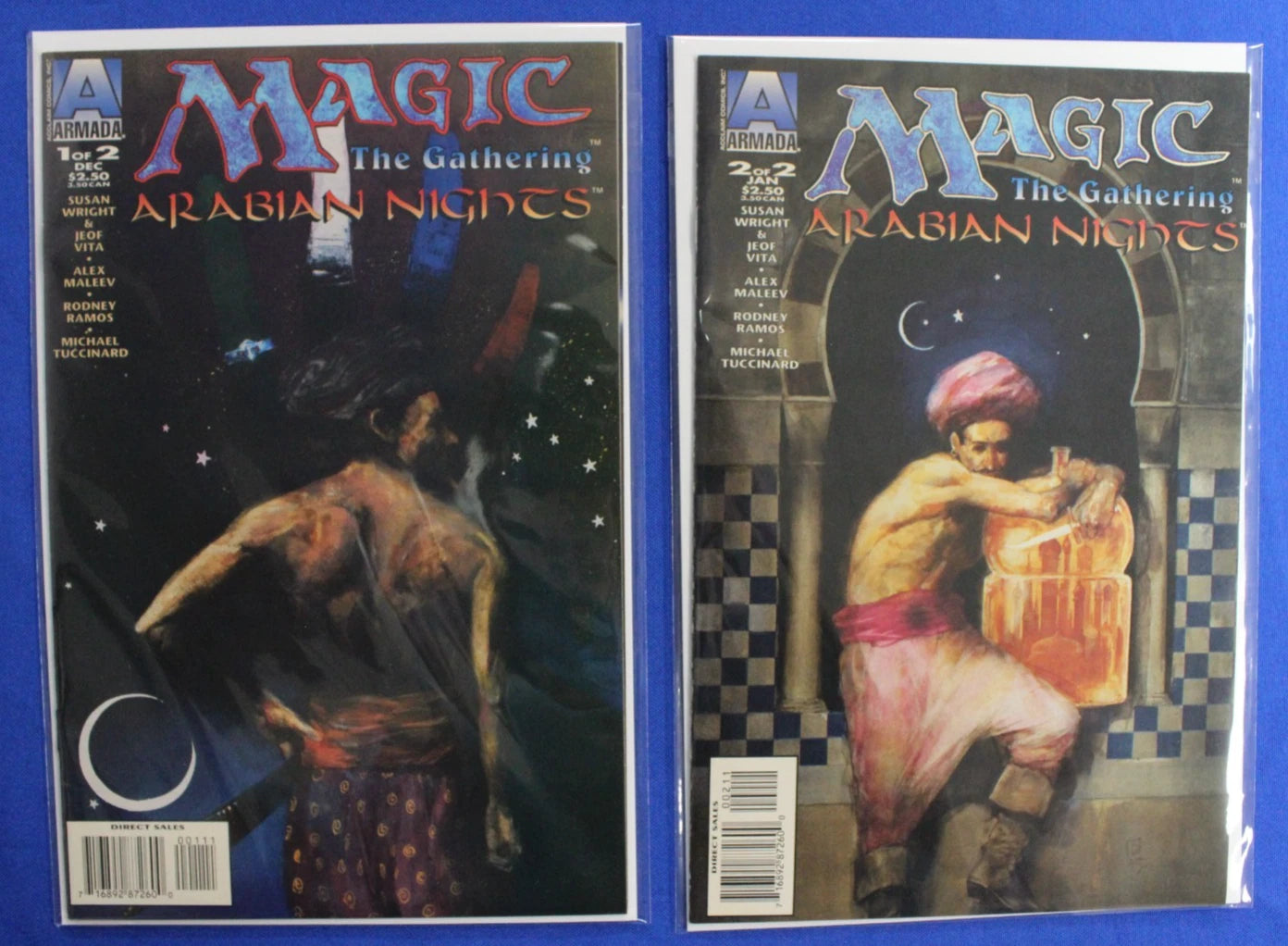 Magic the Gathering Arabian Nights #1-2 Complete Set VF