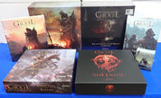 Awaken Realms Tainted Grail Fall of Avalon Game + Expansions & Stretch Goals Lot