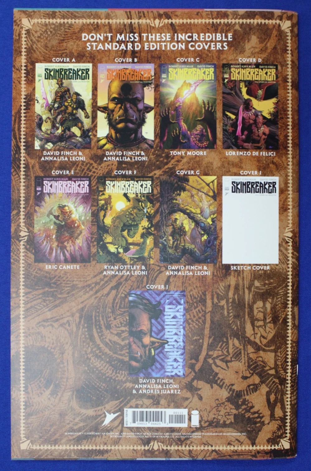 Skinbreaker #1 Treasury Edition 1st Print VF/NM