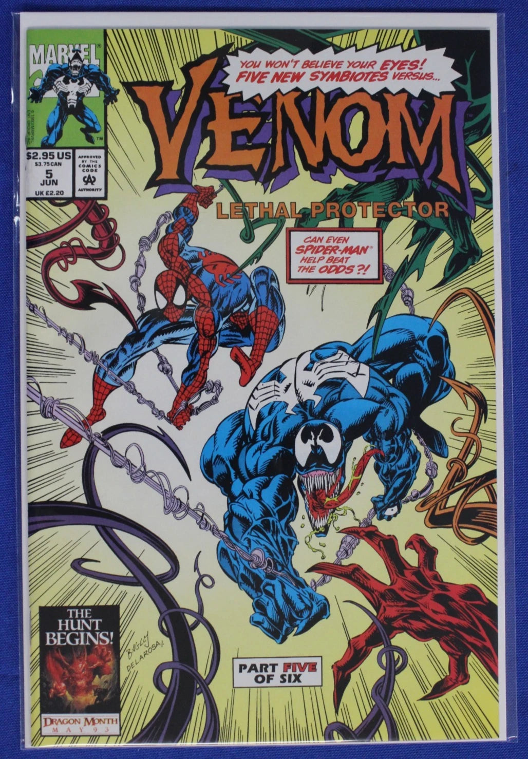 Venom Lethal Protector #1-6 Complete Set VF/NM