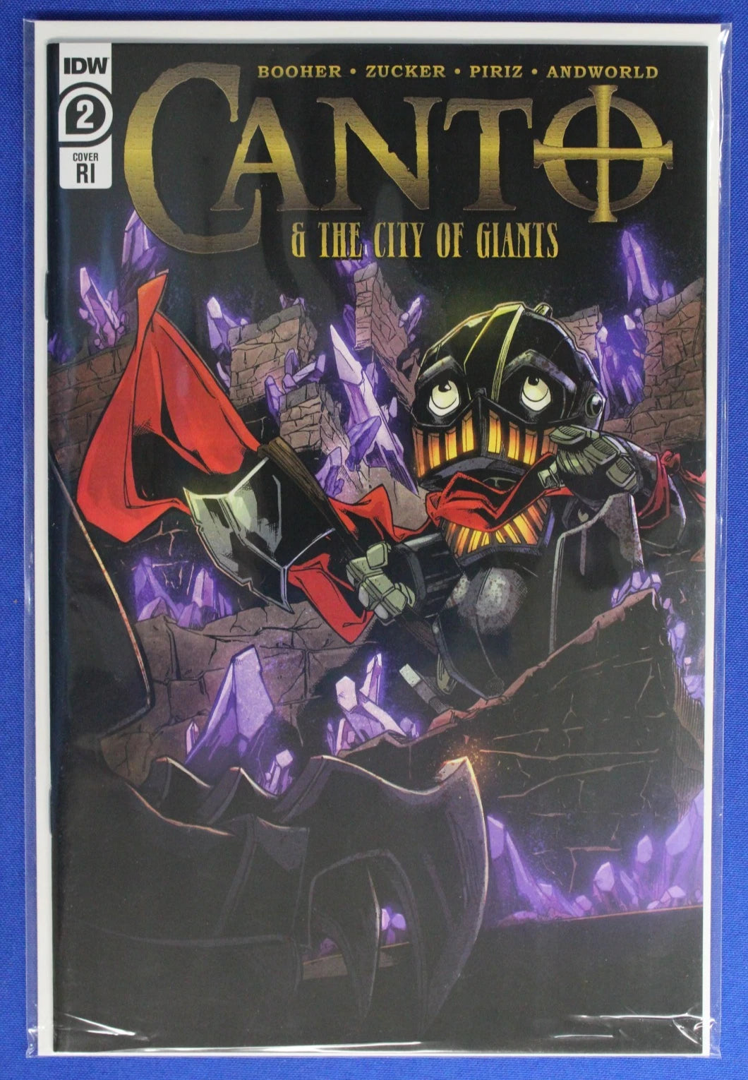 Canto & The City of Giants #1 x2 & #2 1:10 RI Variants Lot of 3 VF/NM