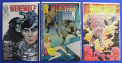 Werewolf #1 3 & 5 Lot of 3 VF