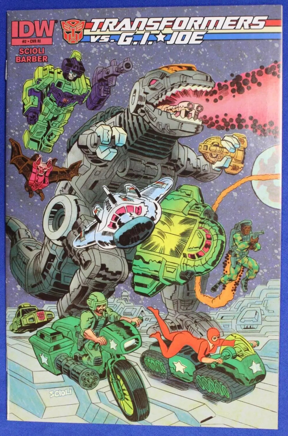 Transformers vs GI Joe #1-13 + Annual & Variants Complete Set Lot of 33 VF-VF/NM