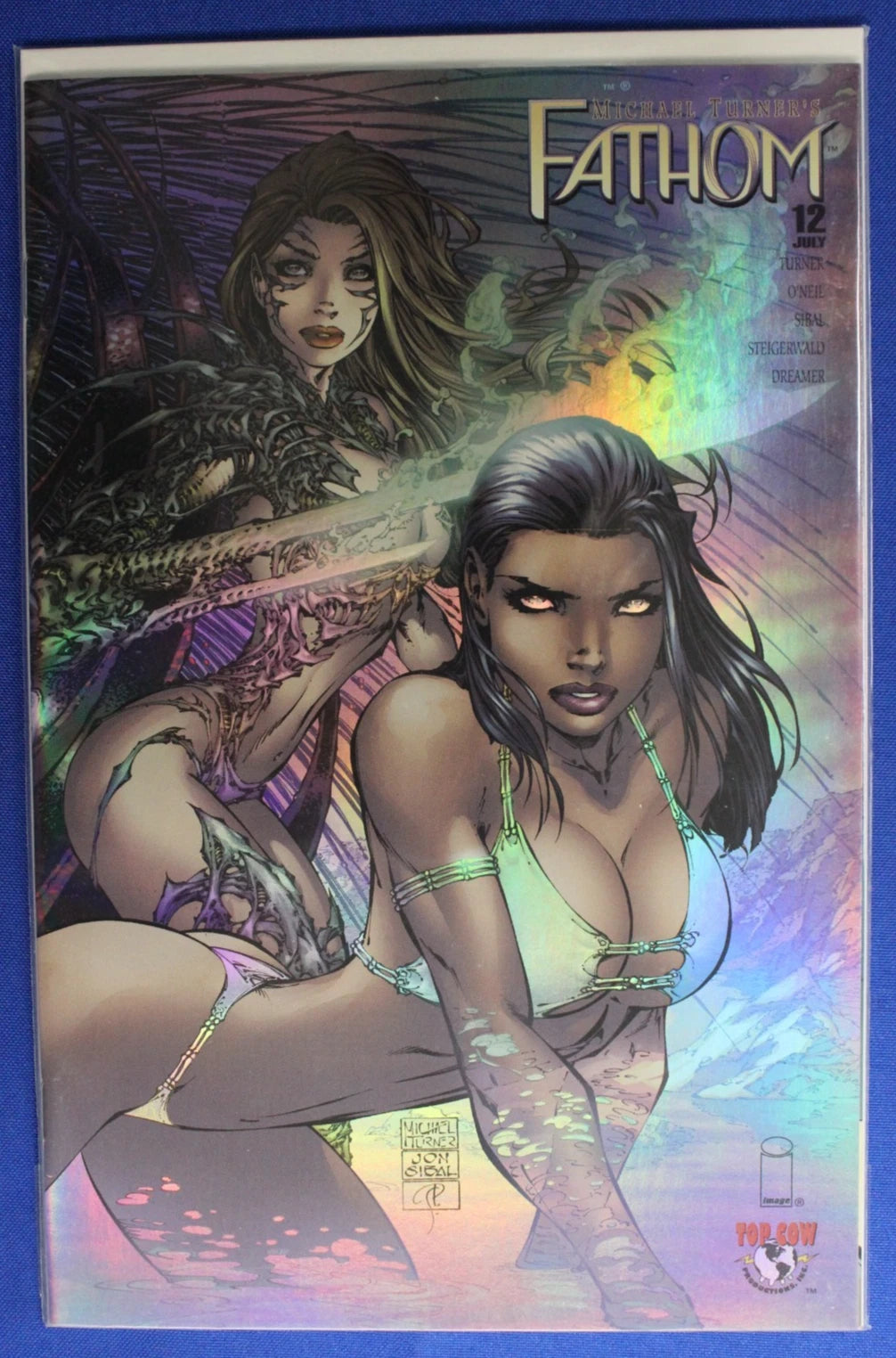 Fathom #12 Michael Turner B Variant & Holofoil Variant VF/NM