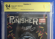 The Punisher #1 Variant SIGNED by Skottie Young CBCS 9.4 NM