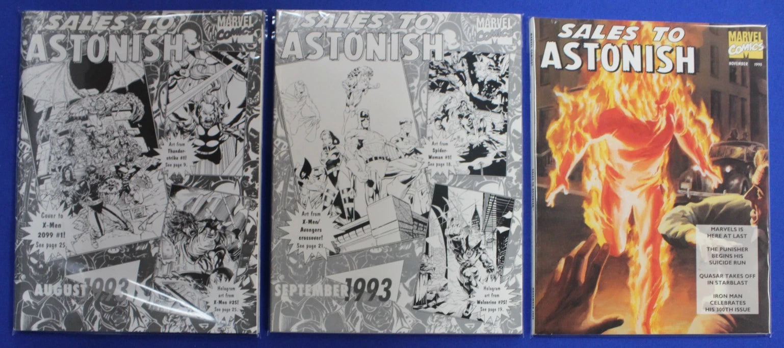 Sales to Astonish Promotional Magazine Lot of 13 VF-VF/NM
