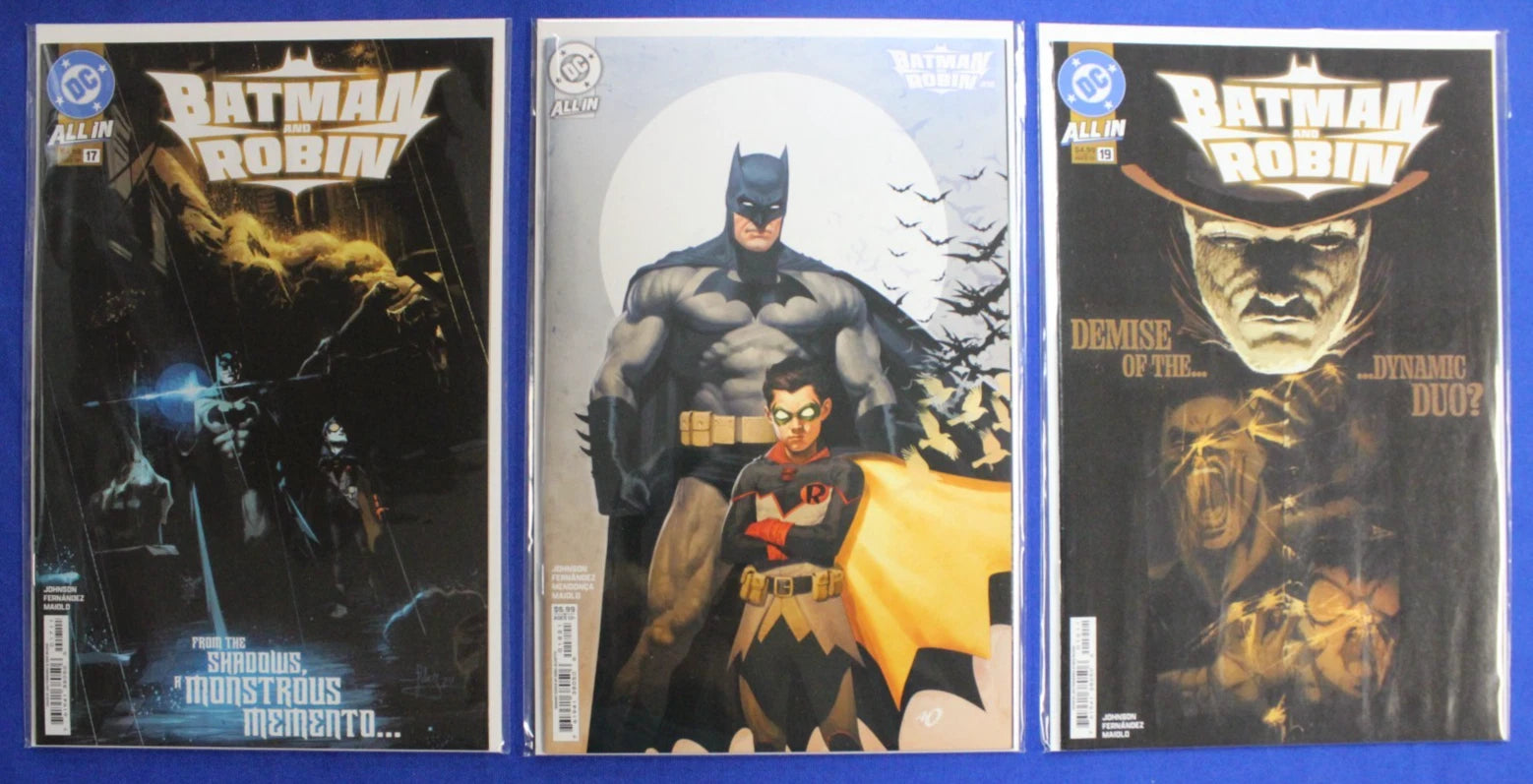 Batman and Robin #1-21, 23 + 2024 Annual Lot of 23 VF/NM