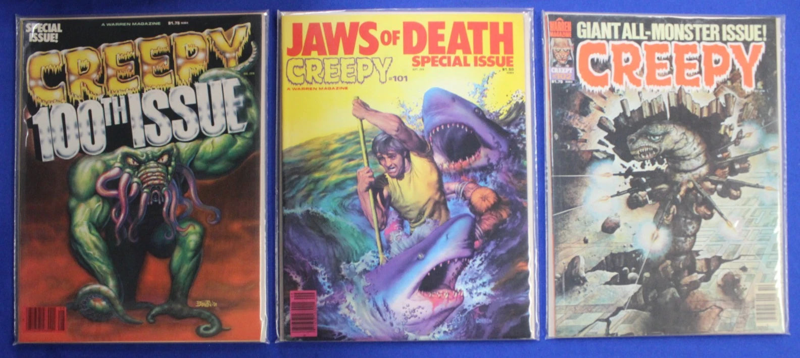 Creepy Magazine #76-113 Lot of 38 FN-VF