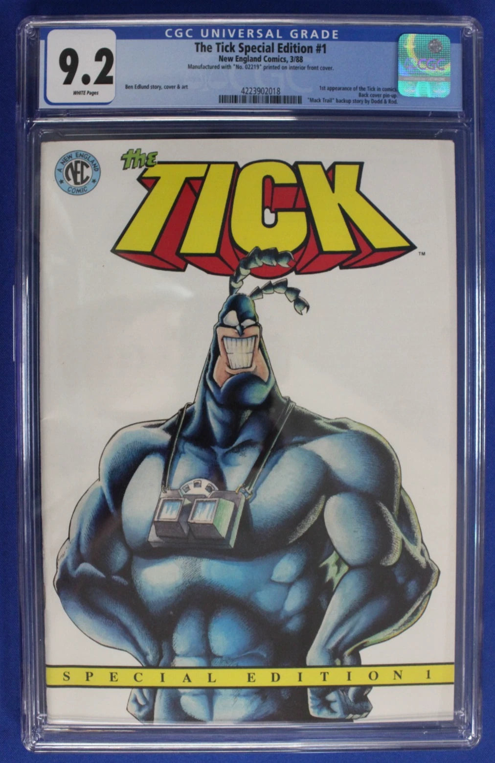 The Tick Special Edition #1 CGC 9.2
