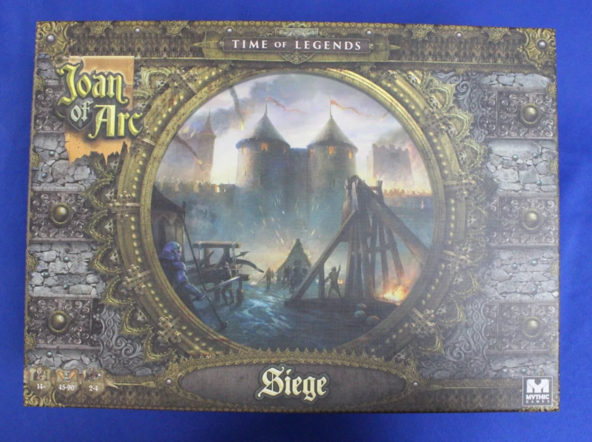 Mythic Time of Legends Joan of Arc Kickstarter Board Game + Expansions Lot