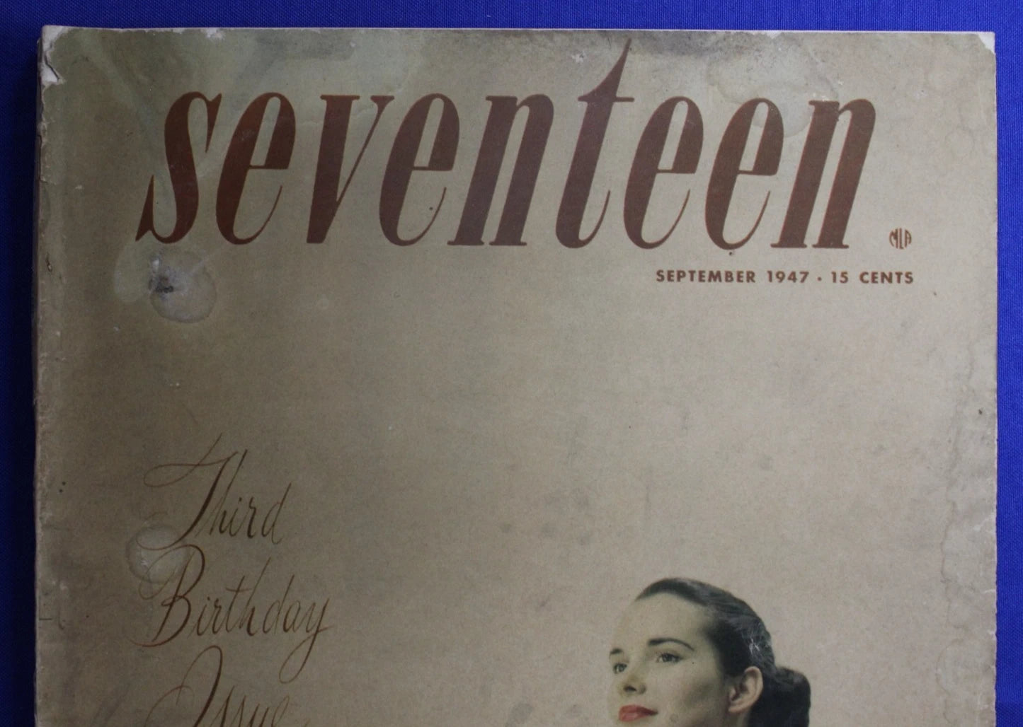 Seventeen Magazine September 1947 Third Birthday Issue