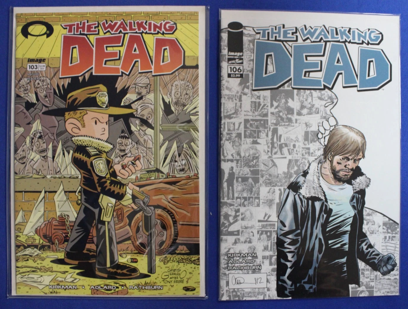 The Walking Dead Lot of 256 VF-VF/NM