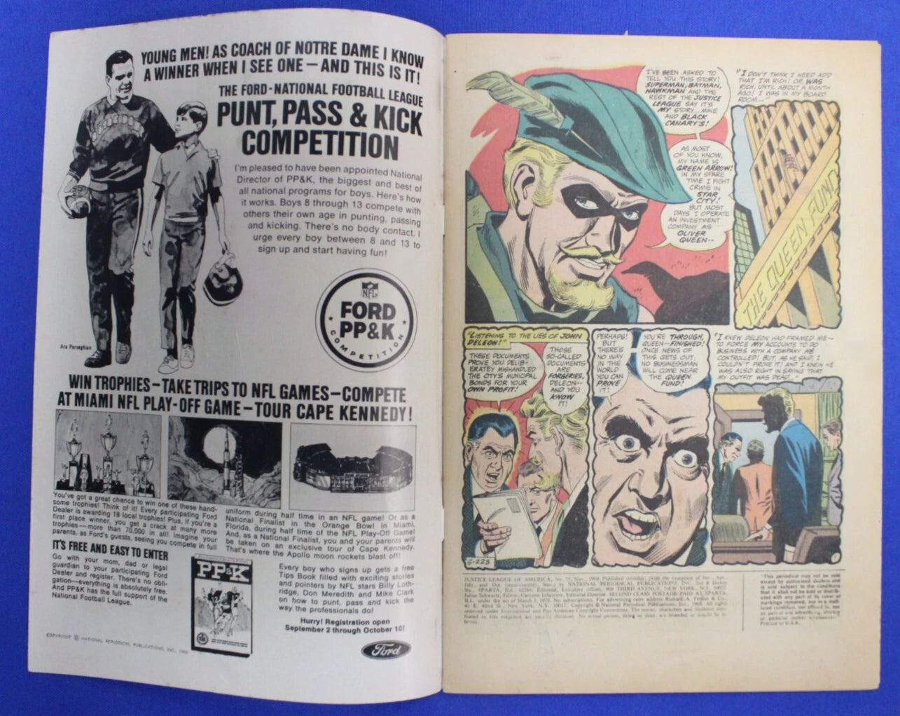 Justice League of America #75 VG