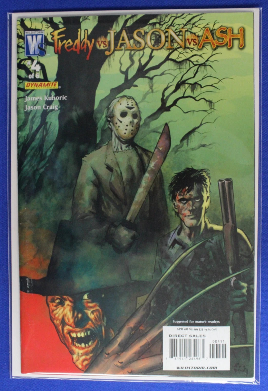 Freddy vs Jason vs Ash #3-4 Lot of 2 VF/NM