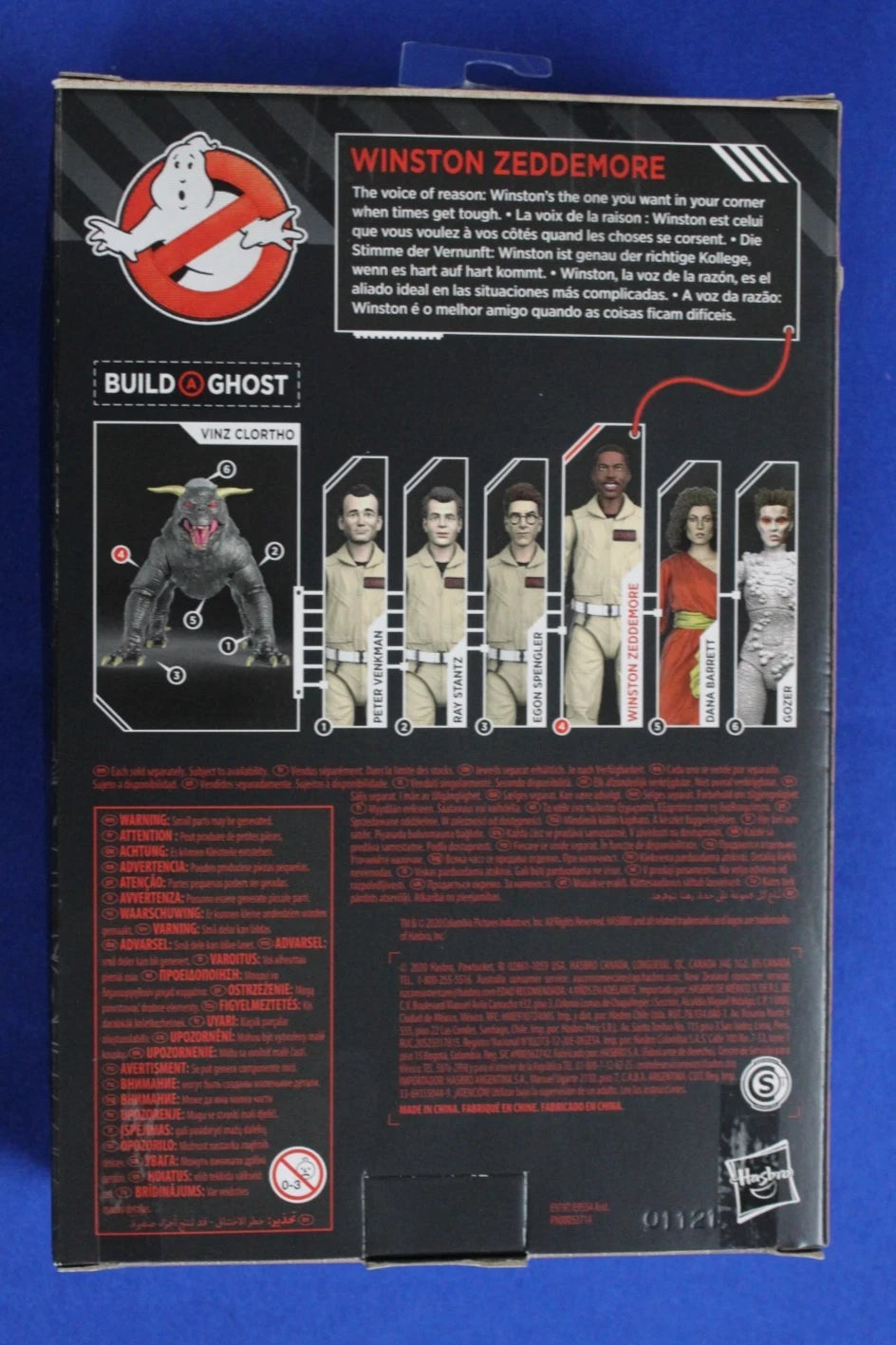 Hasbro 2020 Ghostbusters Plasma Series Terror Dog Build a Ghost Figure Lot of 7