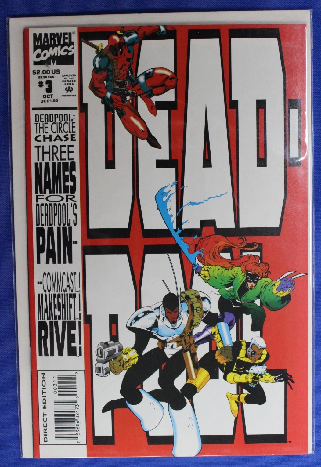 Deadpool: The Circle Chase #1-4 Complete Set VF-VF/NM