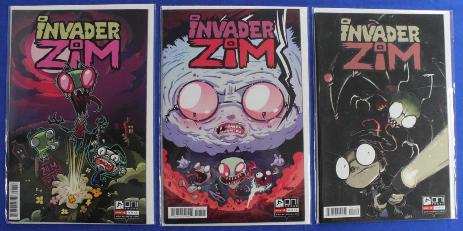 Invader Zim #1-50 + Variants & Specials Complete Set VF-VF/NM