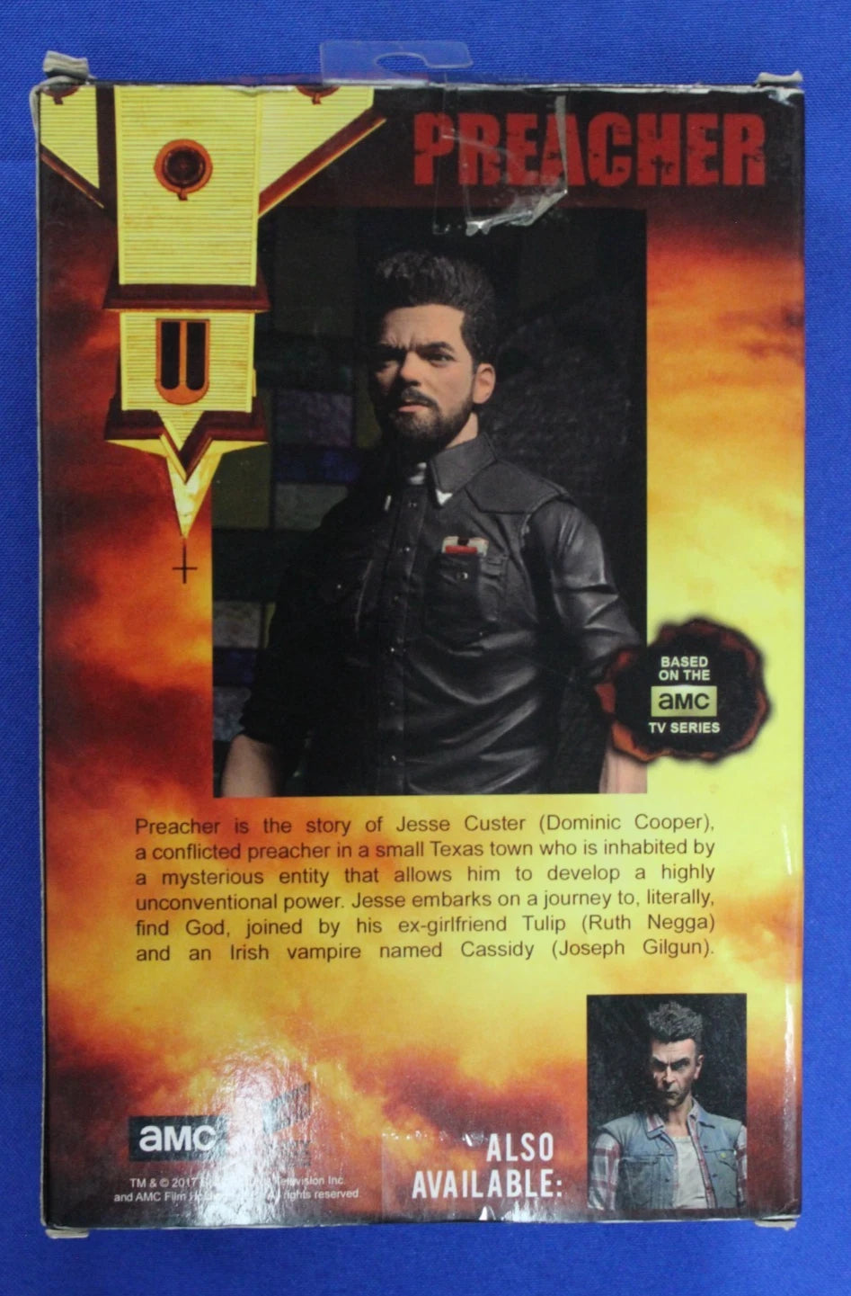 NECA Preacher Jesse Custer and Cassidy Figures Lot of 2