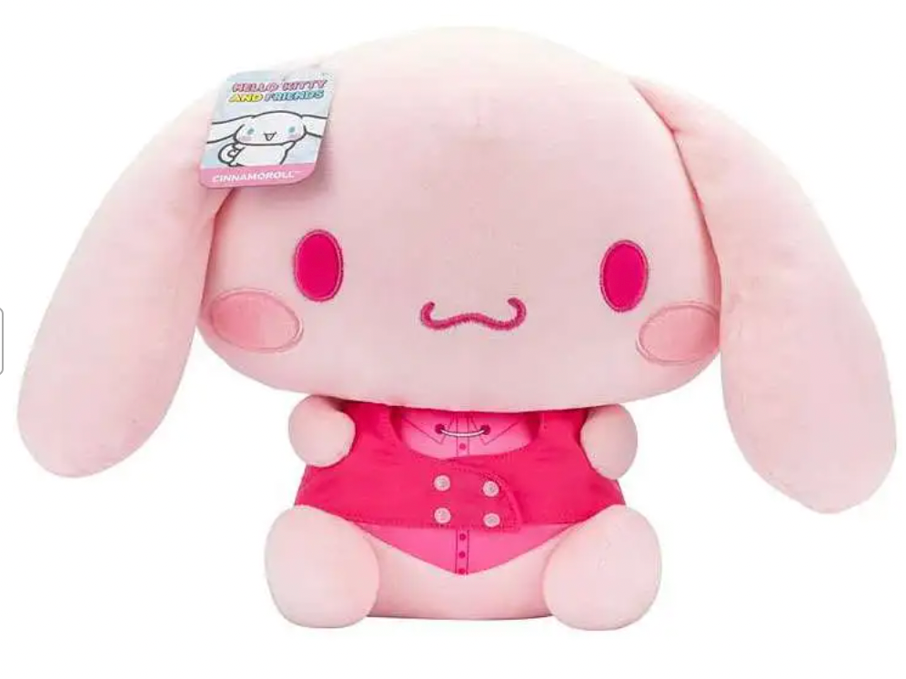 Hello Kitty® and Friends 12 Inch Pink Plush Cinnamoroll