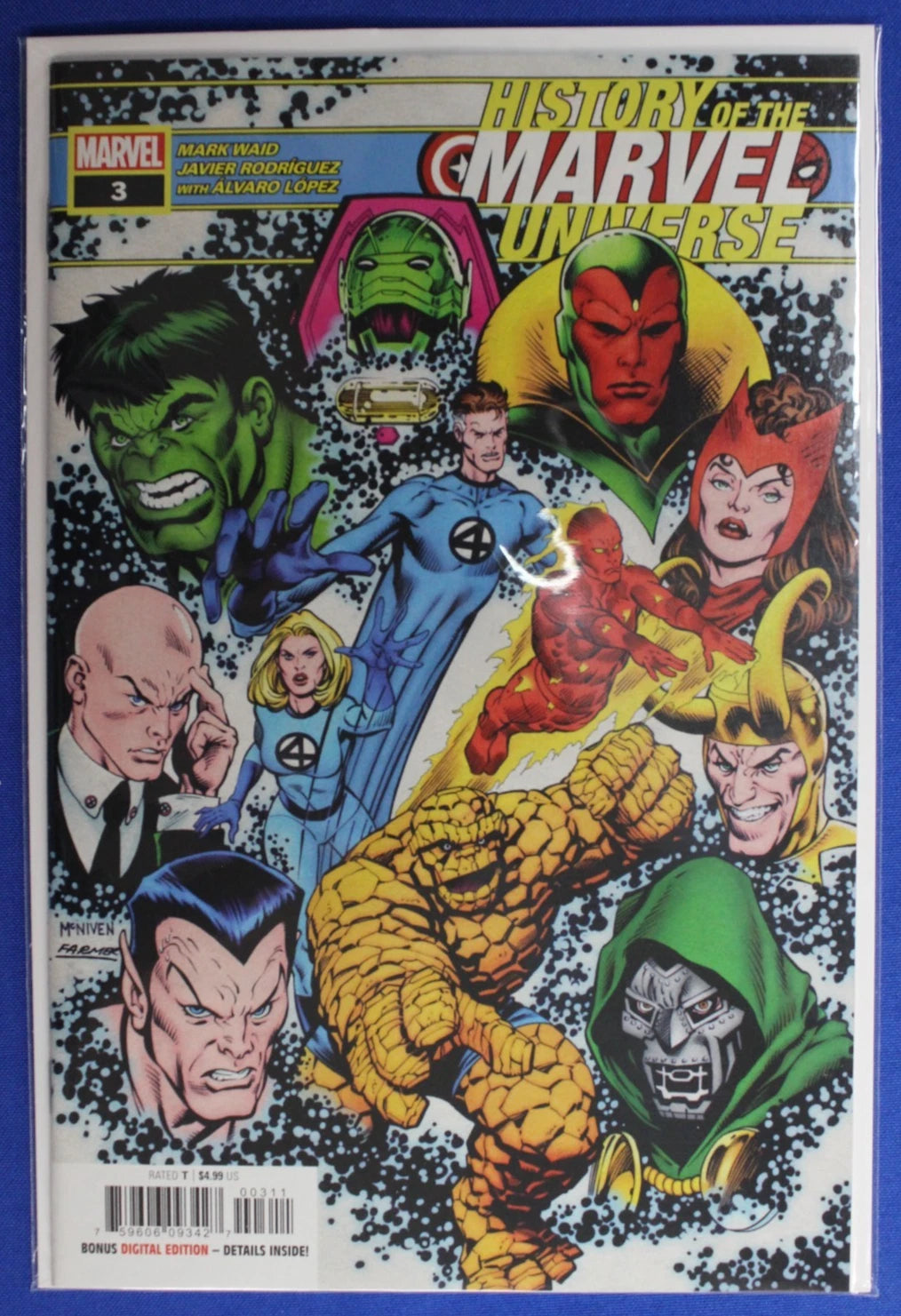 History of the Marvel Universe #1-6 Complete Set VF/NM