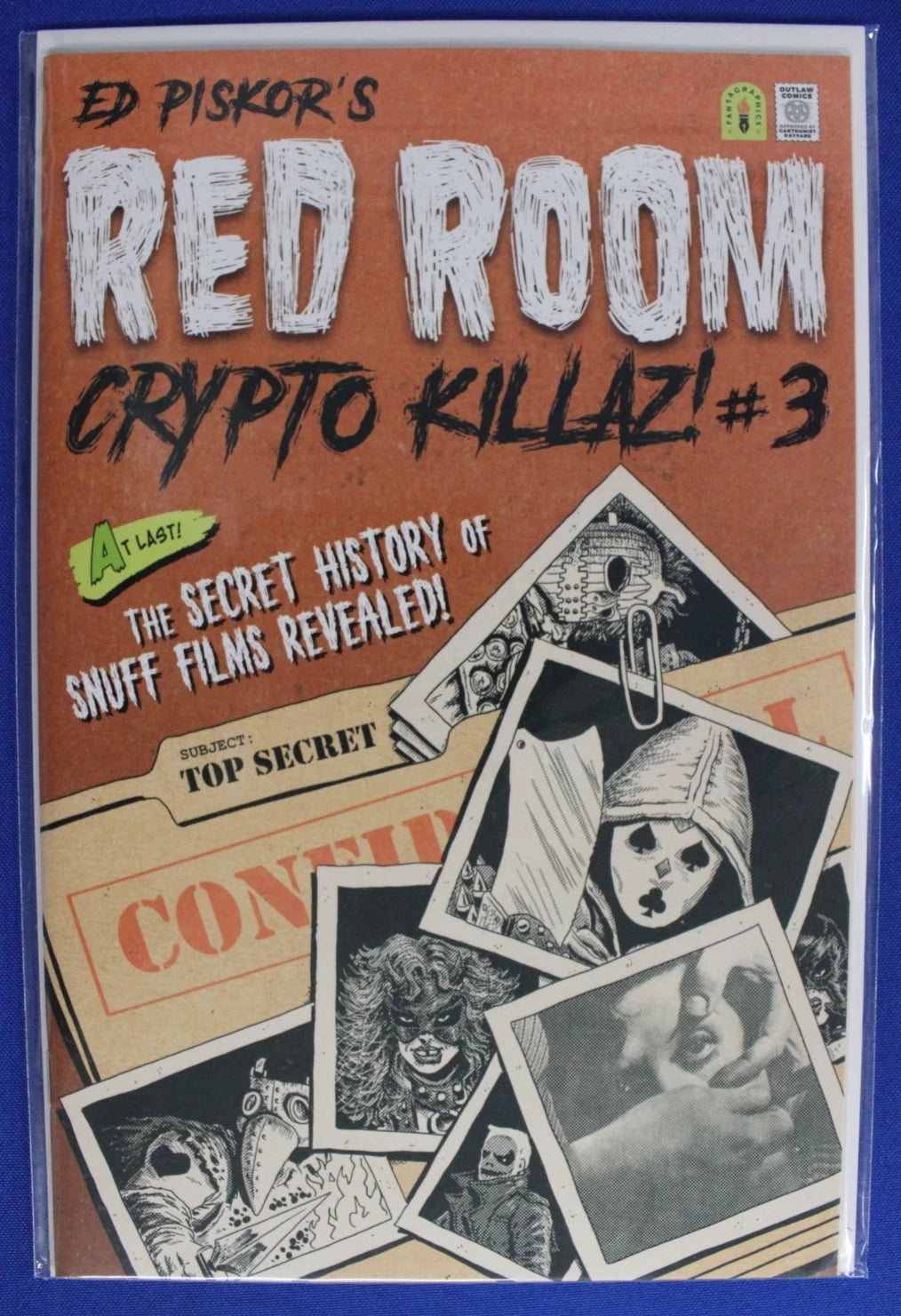 Ed Piskor's Red Room Crypto Killaz #1-4 Complete Set VF/NM