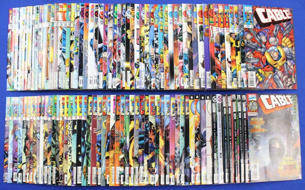 Cable #1-103 Near Complete (NO 104-107) + Annual & Extras VF-VF/NM