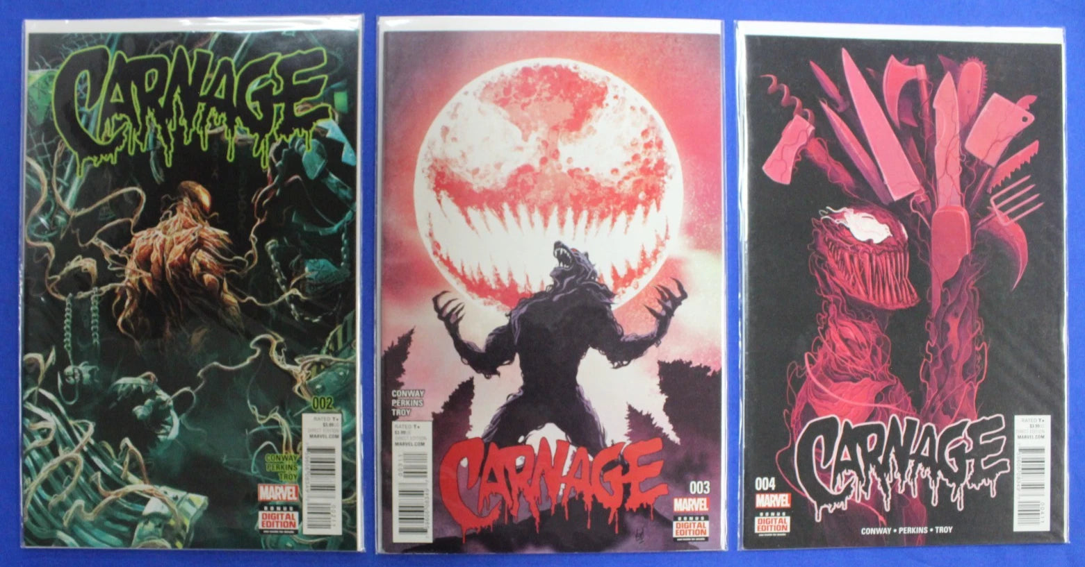 Carnage #1-16 Complete Set + Timely Comics #1 VF/NM