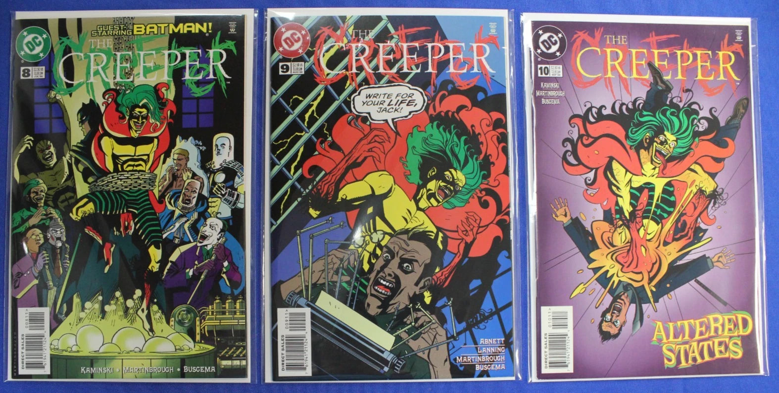 Creeper #1-11 Near Complete Set (No 11) + #1-6 Complete Lot of 26 FN-VF
