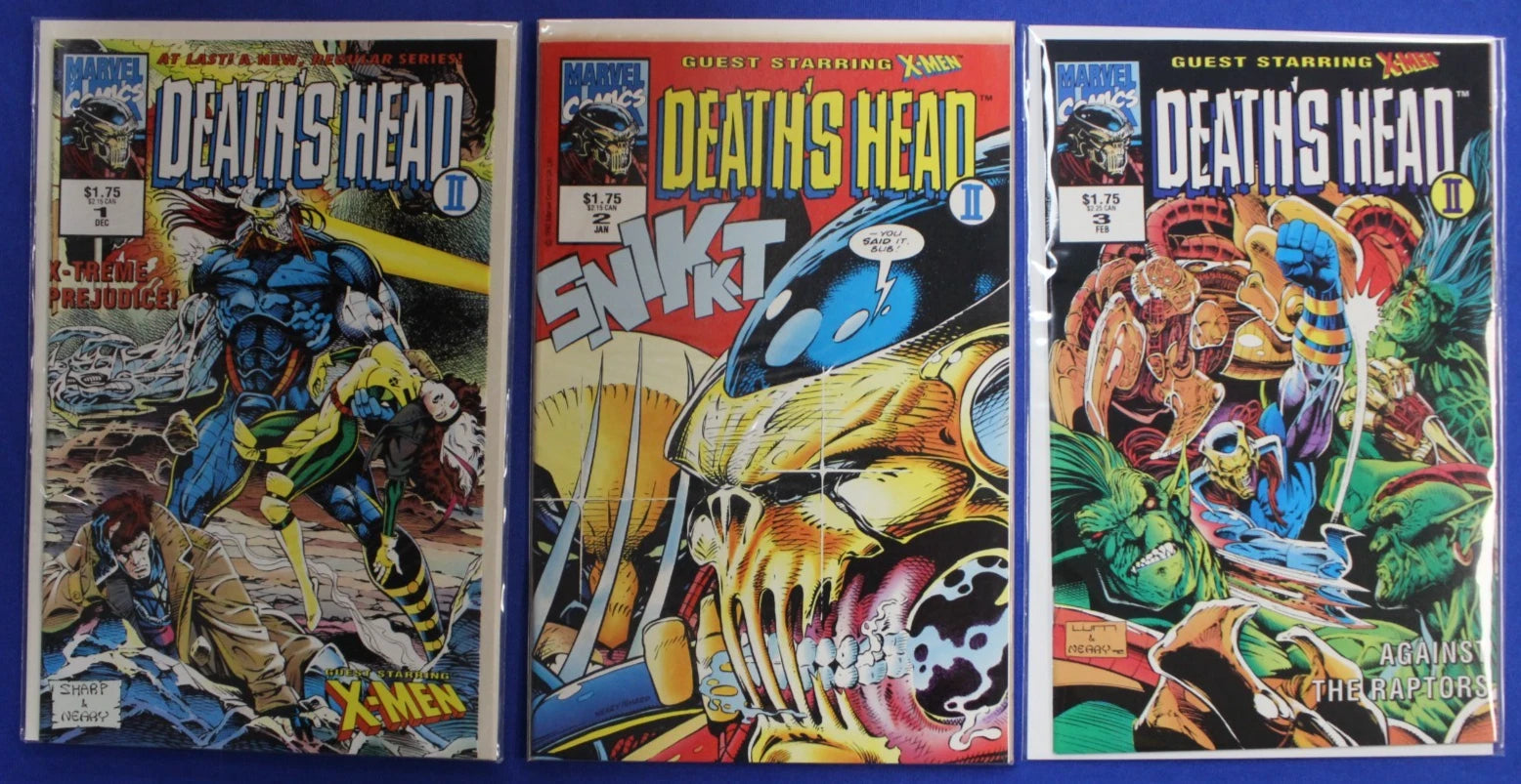 Death's Head Miniseries Lot of 16 VF-VF/NM
