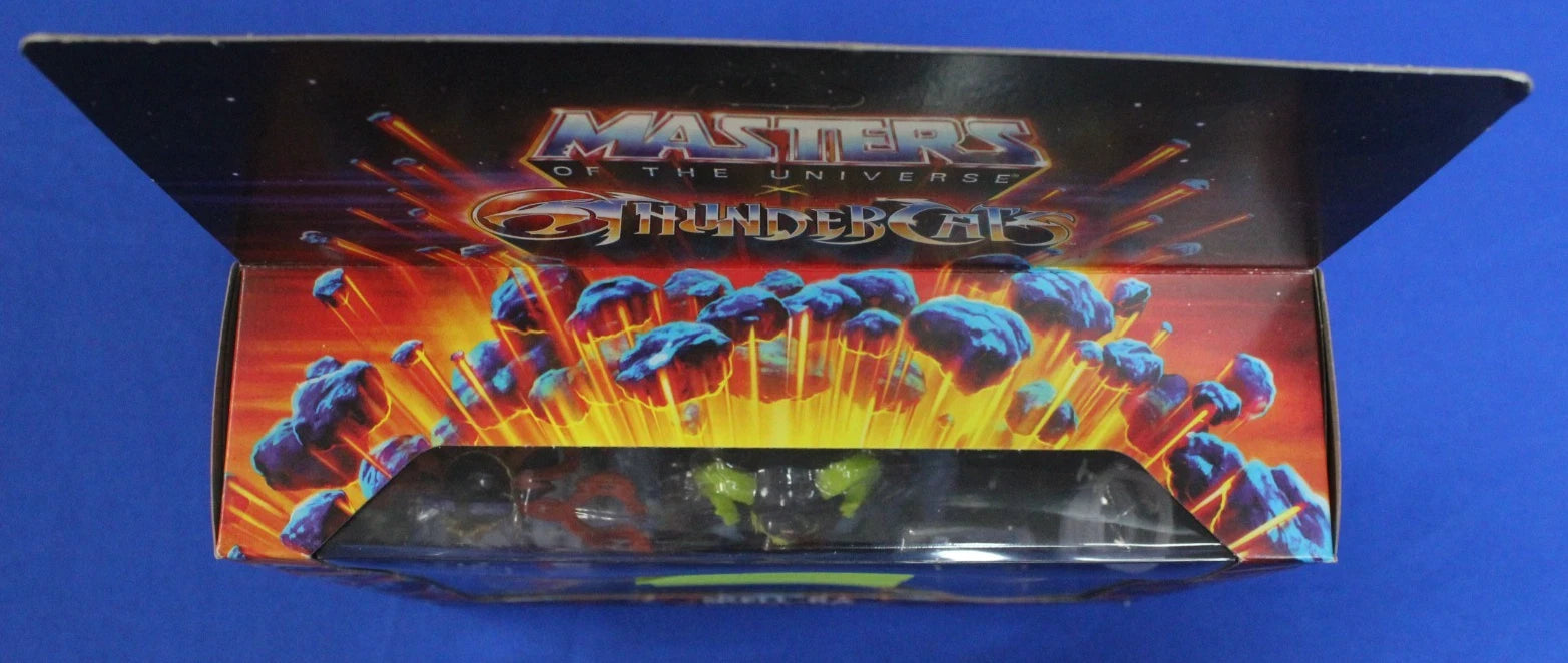 Mattel 2025 Masters of the Universe x Thundercats Skell-Ra Figure CIB Unpunched