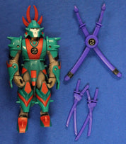 Playmates 1990s Ronin Warriors Lot of 9 Action Figures with Armor & Weapons