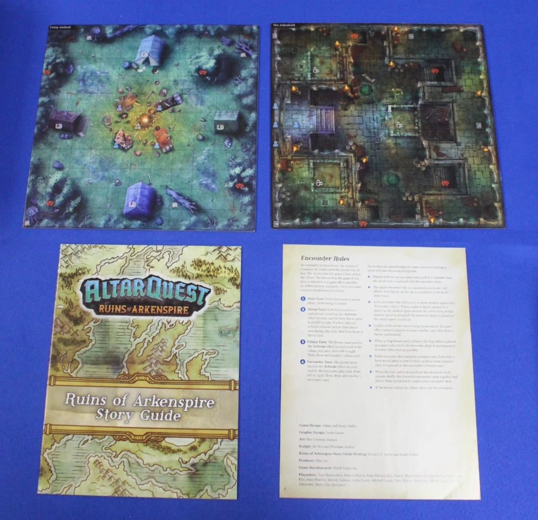 Blacklist Games 2020 Altar Quest KS Board Game + Expansion + Stretch Goals