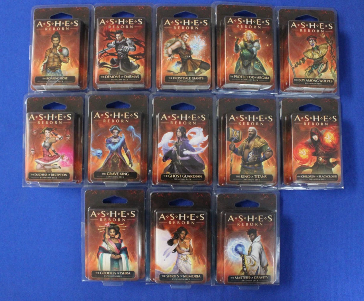 Plaid Hat Games Ashes Reborn Dueling Card Game Expansion Deck Lot of 13