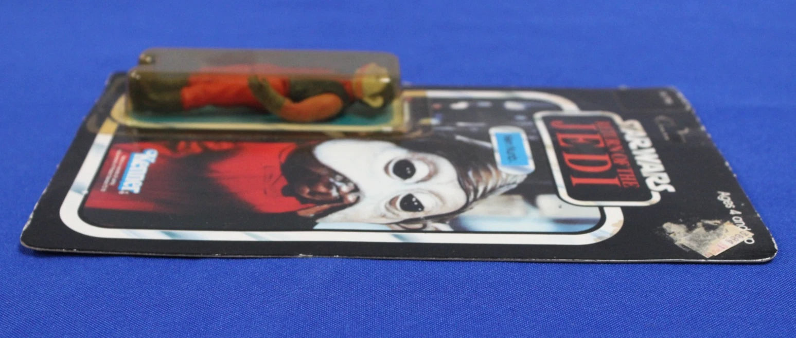 Kenner 1983 Star Wars ROTJ Nien Nunb Action Figure on Card 77 Back Unpunched