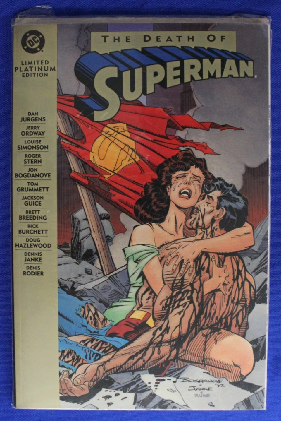 Death of Superman Set Lot of 7 DC