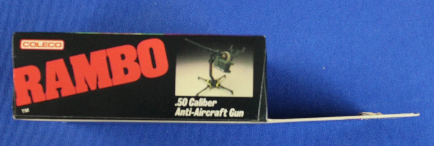 Coleco 1986 Vintage Rambo Toy Weapons Lot Complete in Box