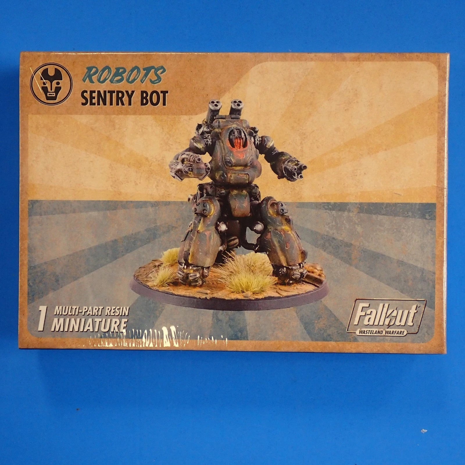 Fallout Wasteland Warfare Miniatures Lot of 6 - Robots, Zetans, & Legends of Vault 76 [Pre-Owned]