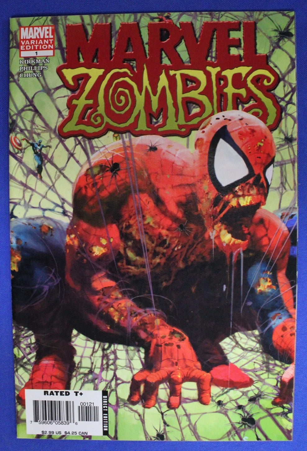 Marvel Zombies #1 2nd Printing Todd McFarlane Homage Variant NM