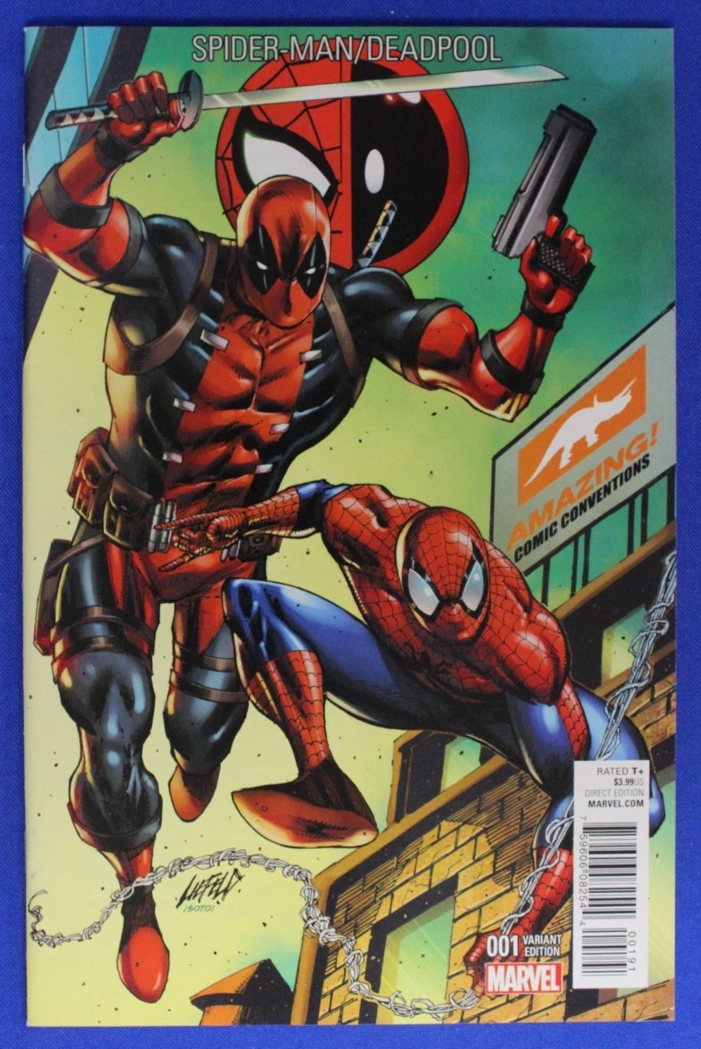 Spider-Man/Deadpool #1 Rob Liefeld Amazing Arizona Variant VF/NM